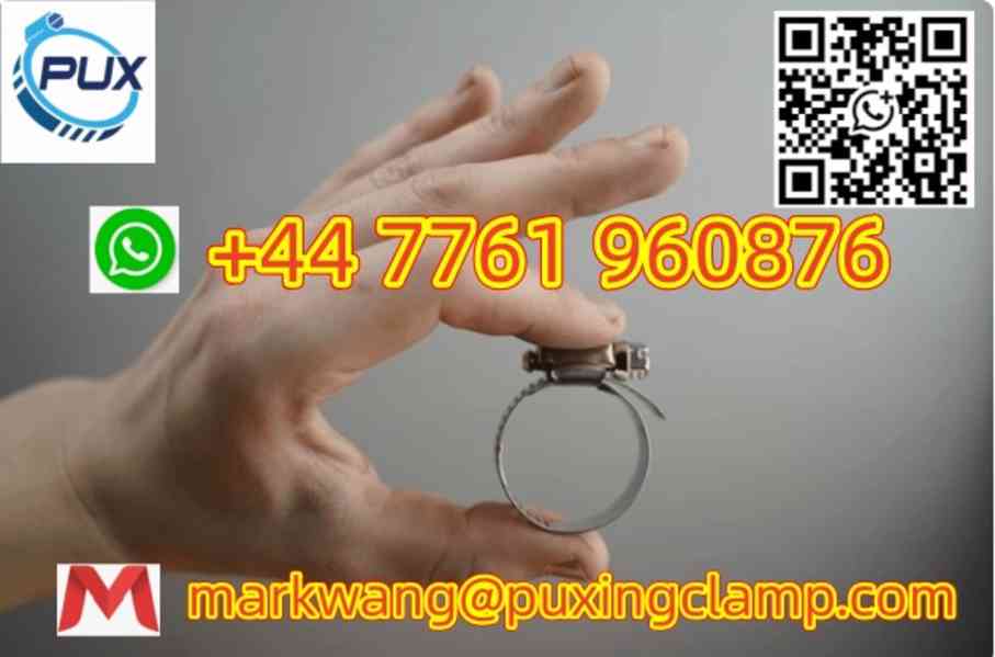 Direct Selling 201/304 hose clamp Stock - foto 2