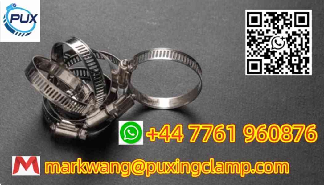 Direct Selling 201/304 hose clamp Stock