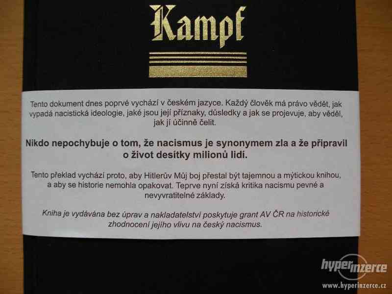 MEIN KAMPF v češtině r.v. 2000 - NEČTENÁ !!! - foto 2