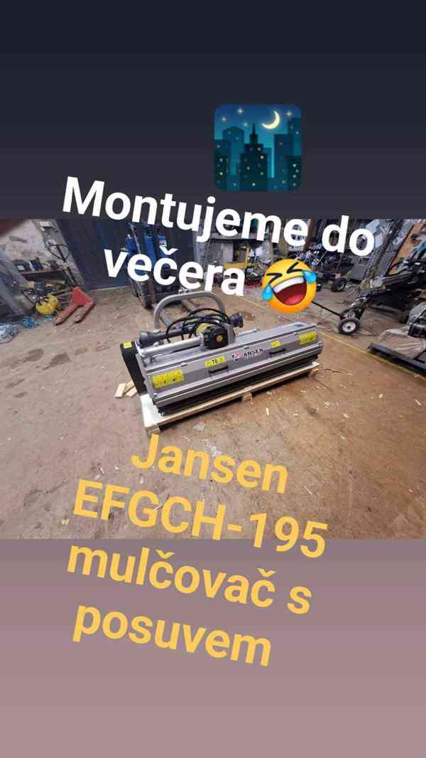 Jansen EFGCH-195 - 195cm mulčovač - foto 3