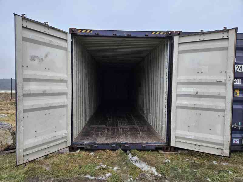 Lodní kontejner 12m High Cube v dobrém stavu - foto 2