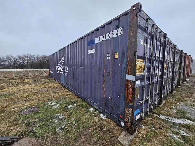 Lodní kontejner 12m High Cube v dobrém stavu - foto 3