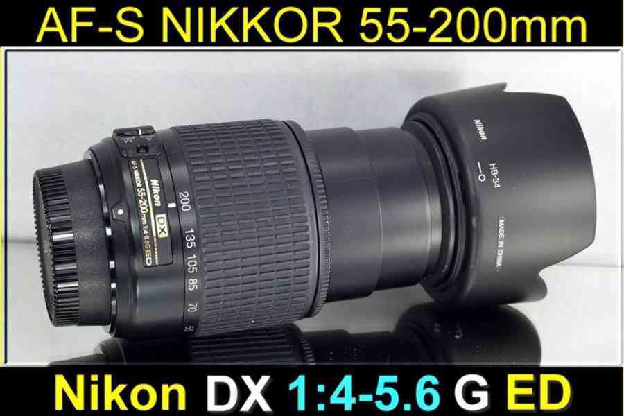 Nikon AF-S DX Nikkor 55-200mm f/4-5.6 G ED - foto 1