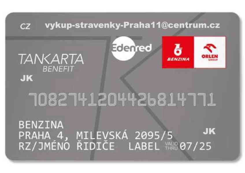 😎 STRAVENKY, benefity, karty, vouchery - koupím! - foto 7