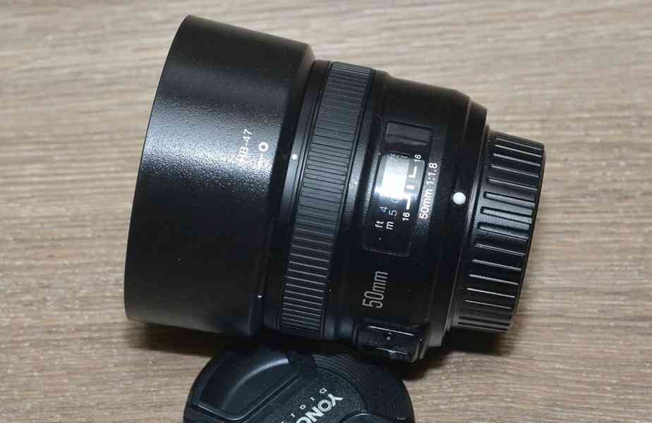 pro Nikon - Yongnuo 50mm f/1.8 **FX Pevný*+UV  - foto 5