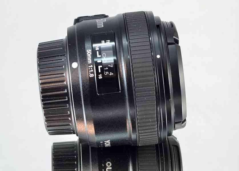 pro Nikon - Yongnuo 50mm f/1.8 **FX Pevný*+UV  - foto 6