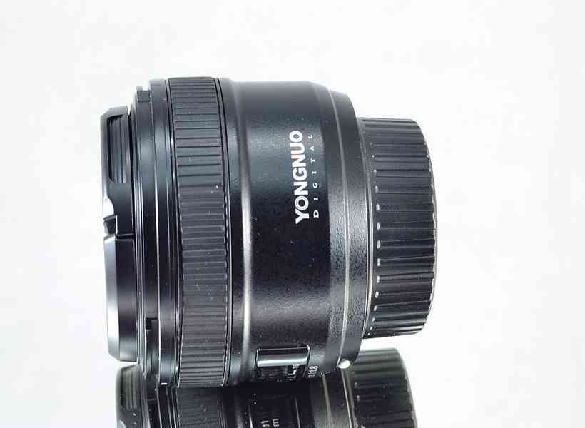 pro Nikon - Yongnuo 50mm f/1.8 **FX Pevný*+UV  - foto 7