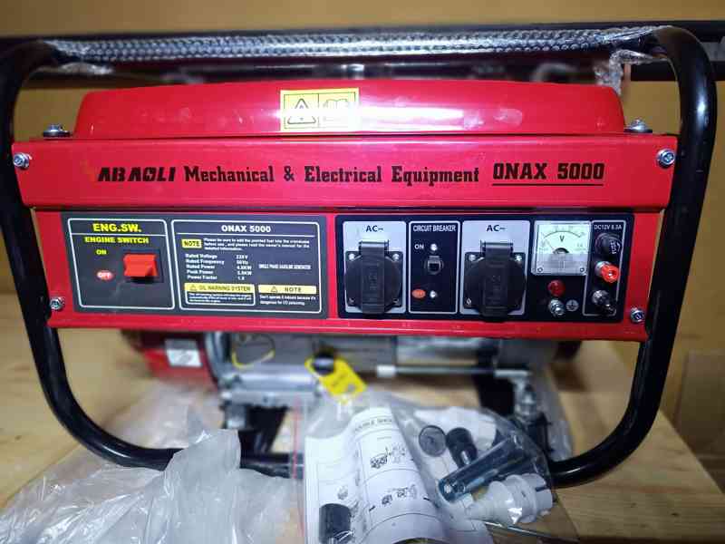 Elektrocentrála 5 kW - Generátor  - foto 1