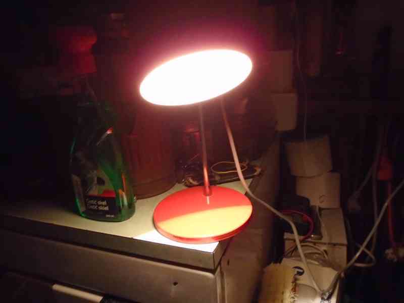 Stolní lampa lampička Napako typ 1636 Josef Hůrka pěkná - foto 12