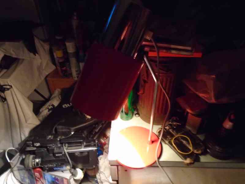 Stolní lampa lampička Napako typ 1636 Josef Hůrka pěkná - foto 13