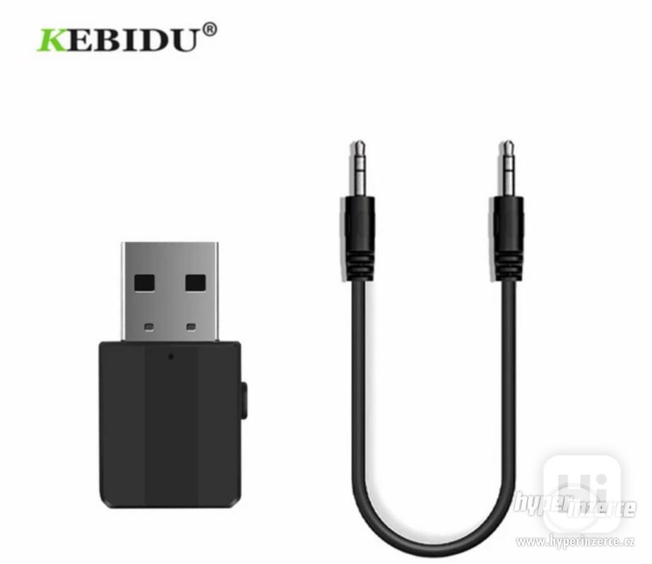 USB Bluetooth audio vysílač a přijímač - foto 1
