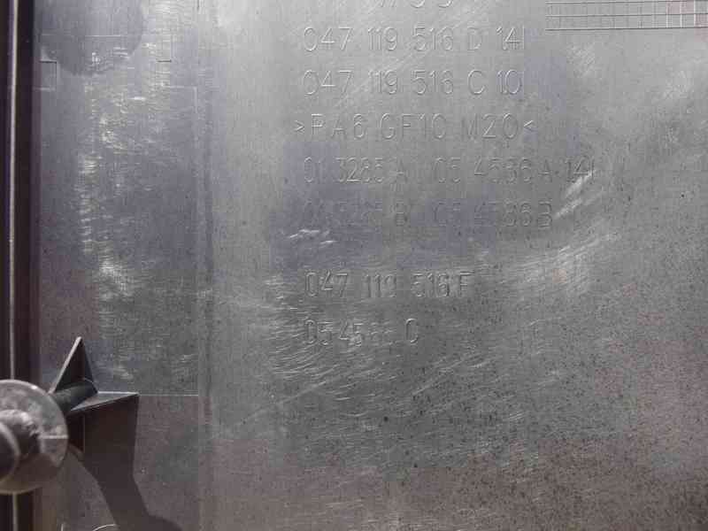 Kryt motoru Škoda Fabia I 1.4 MPi - foto 10