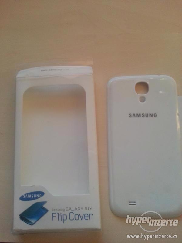 Samsung Galaxy S IV s-view flip cover bílý - foto 2