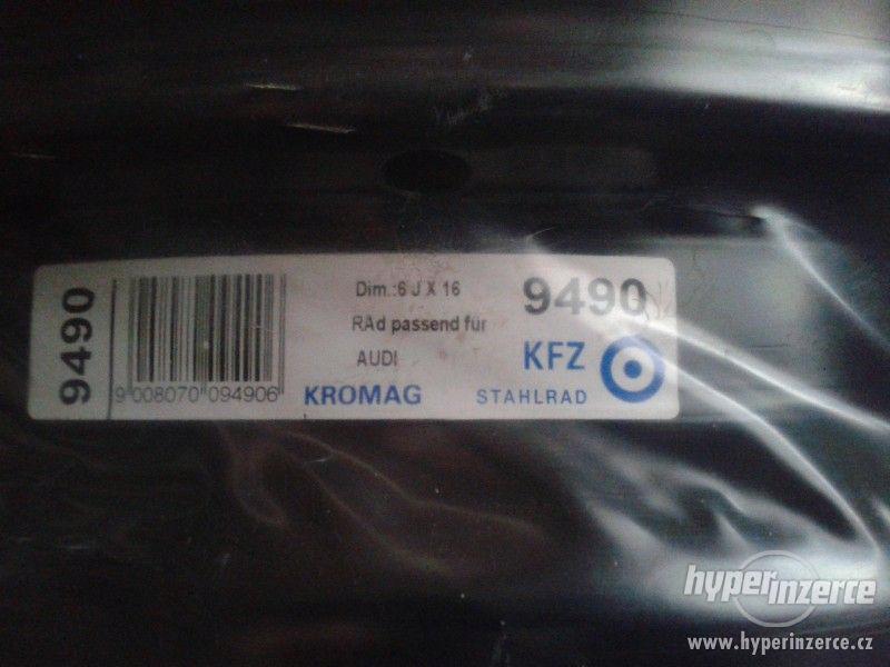 Prodám nové plechové disky 6Jx16 pro značky ŠKODA, VW, AUDI - foto 3