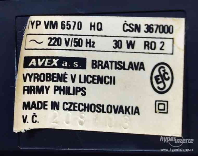 TESLA VM 6465 - AVEX VM 6570 HQ - VHS Video Recorder - foto 3