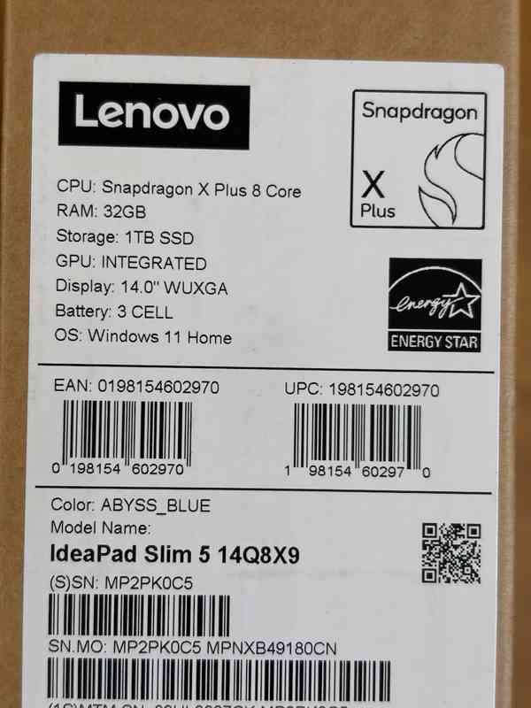 Lenovo IdeaPad Slim 5, 32 GB RAM, 1 TB SSD, záruka - foto 6
