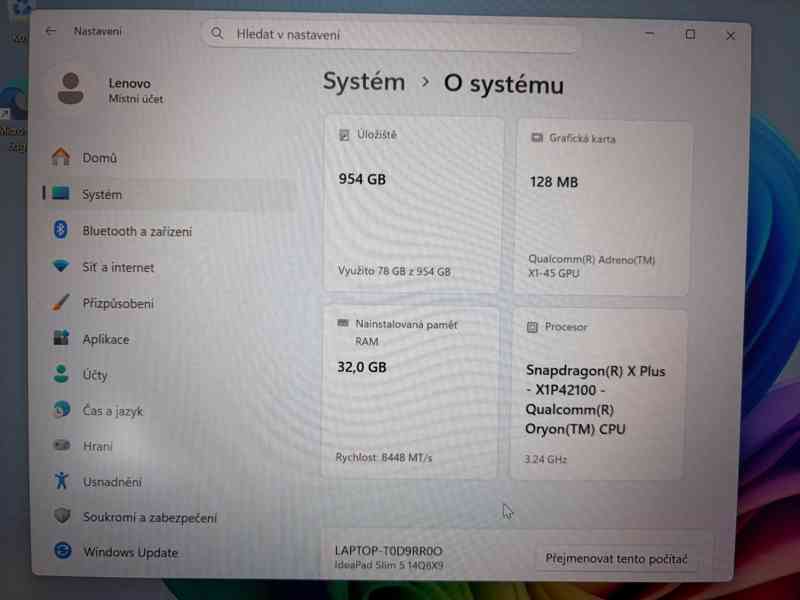 Lenovo IdeaPad Slim 5, 32 GB RAM, 1 TB SSD, záruka - foto 4