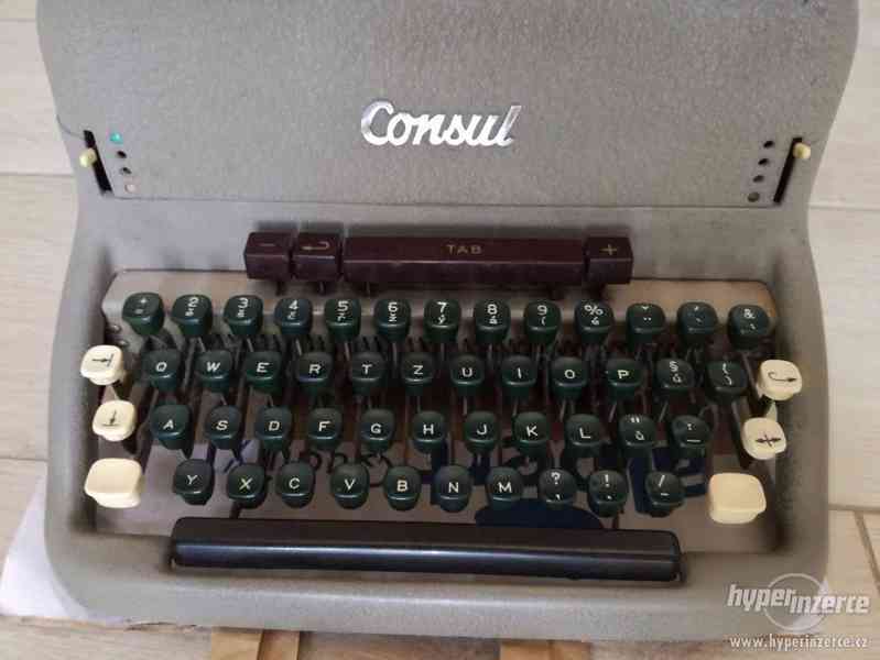 Nabídka psacího stroje Consul - foto 3