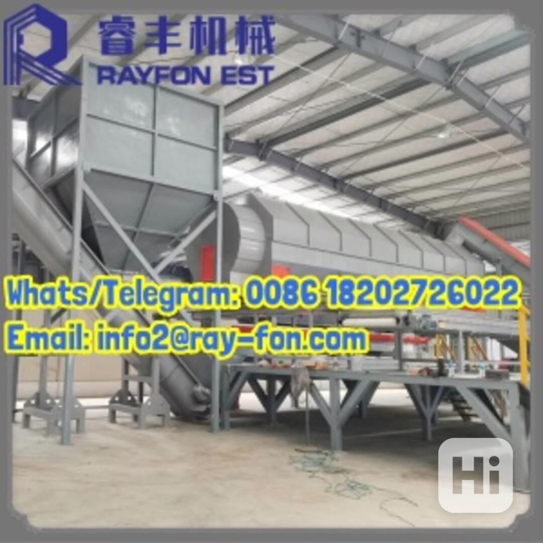Automatic Plastic Shredder Washing Recycling System - foto 1