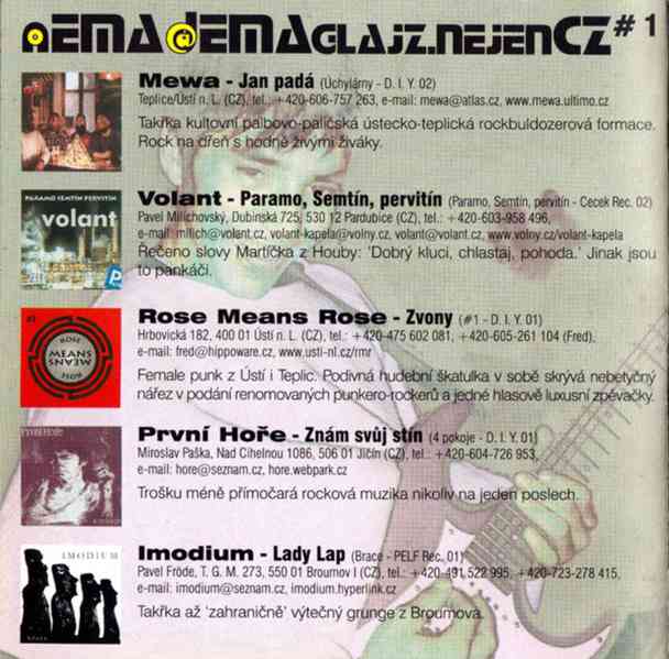 Various ‎– nEMAdEMAglajz.nejenCZ #1  (CD) - foto 3