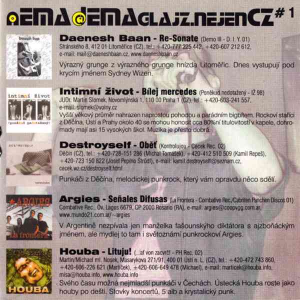 Various ‎– nEMAdEMAglajz.nejenCZ #1  (CD) - foto 6