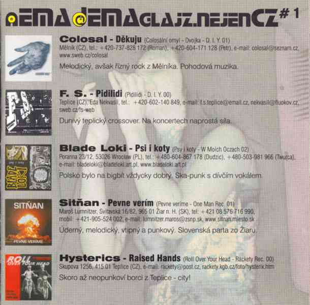 Various ‎– nEMAdEMAglajz.nejenCZ #1  (CD) - foto 4