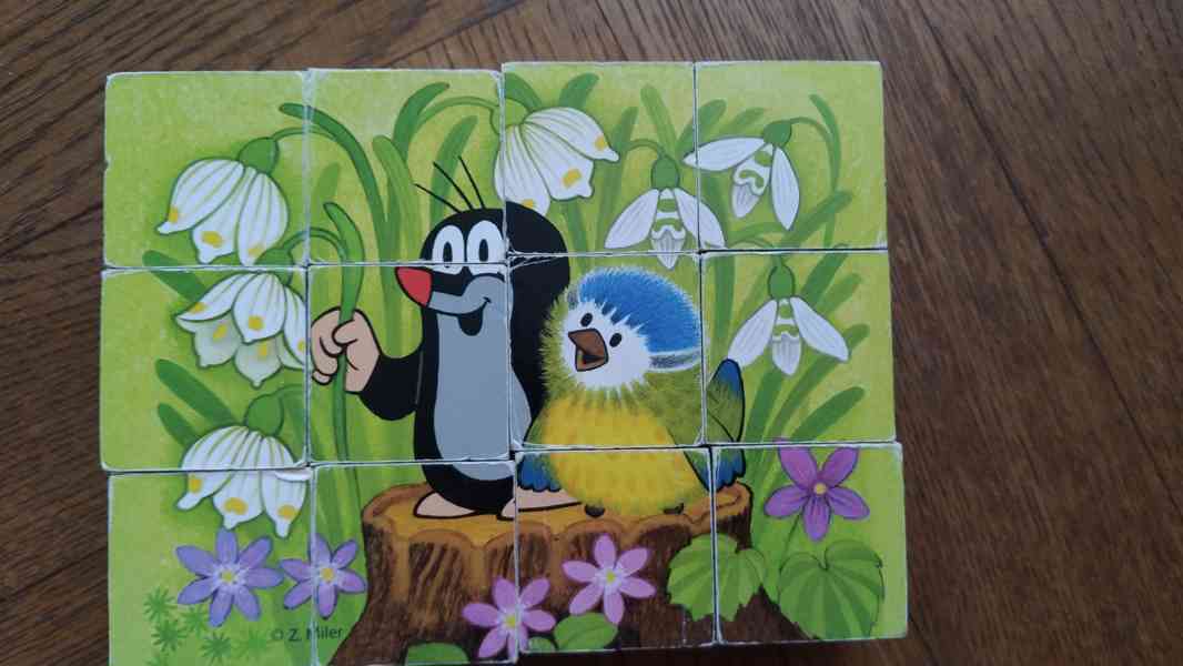 Kostky Krteček a ptáček  - foto 5