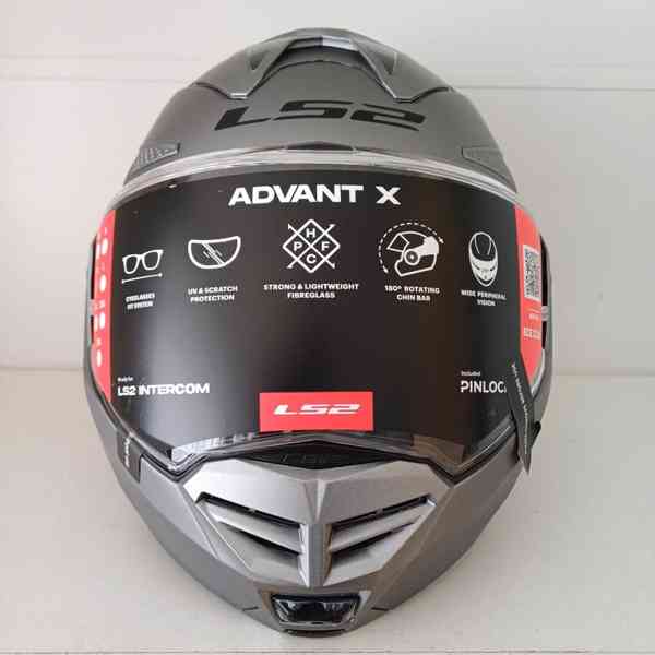 Silniční překlápěcí helma LS2 Advant X - foto 3