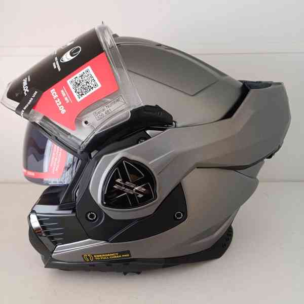 Silniční překlápěcí helma LS2 Advant X - foto 5