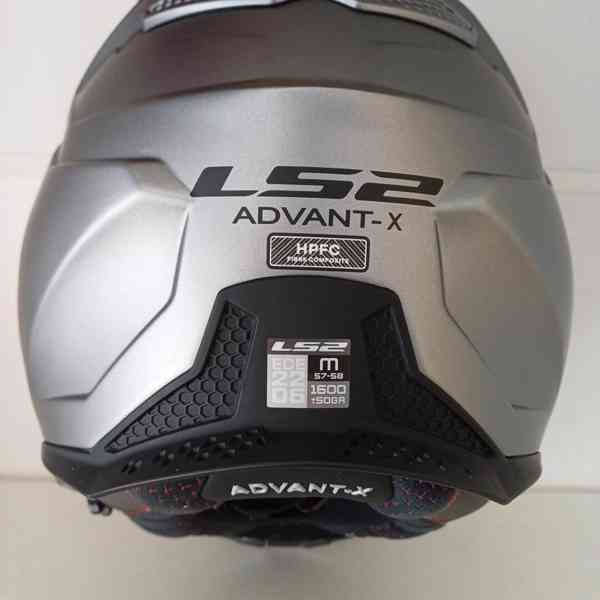 Silniční překlápěcí helma LS2 Advant X - foto 8