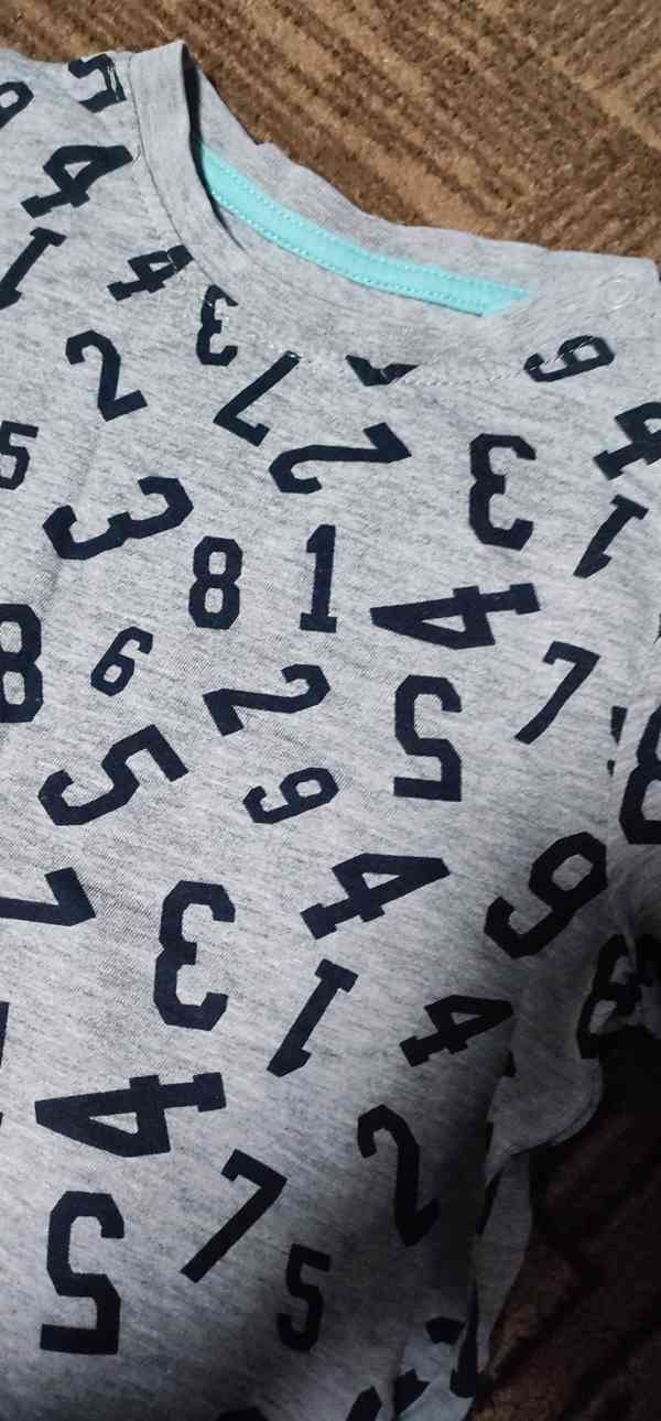 Dětské tričko s číslicemi, vel. 86/92 - foto 3