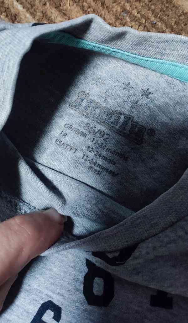 Dětské tričko s číslicemi, vel. 86/92 - foto 4