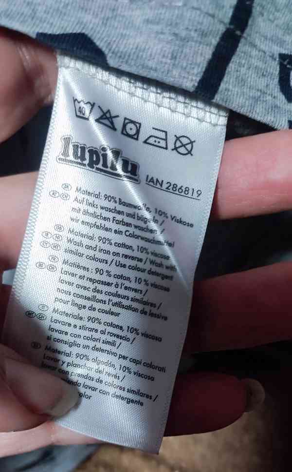 Dětské tričko s číslicemi, vel. 86/92 - foto 5