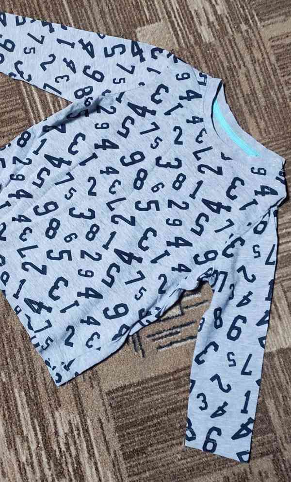 Dětské tričko s číslicemi, vel. 86/92