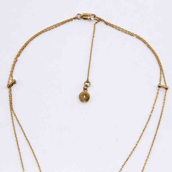 Michael Kors - Pozlacený dvouvrstvý náhrdelník Brilliance Ve - foto 9