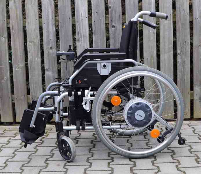 Invalidní vozík B+B, s pohonem Alber E-fix 25. - foto 3