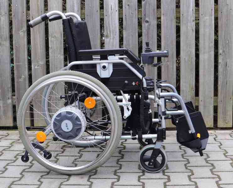 Invalidní vozík B+B, s pohonem Alber E-fix 25. - foto 1