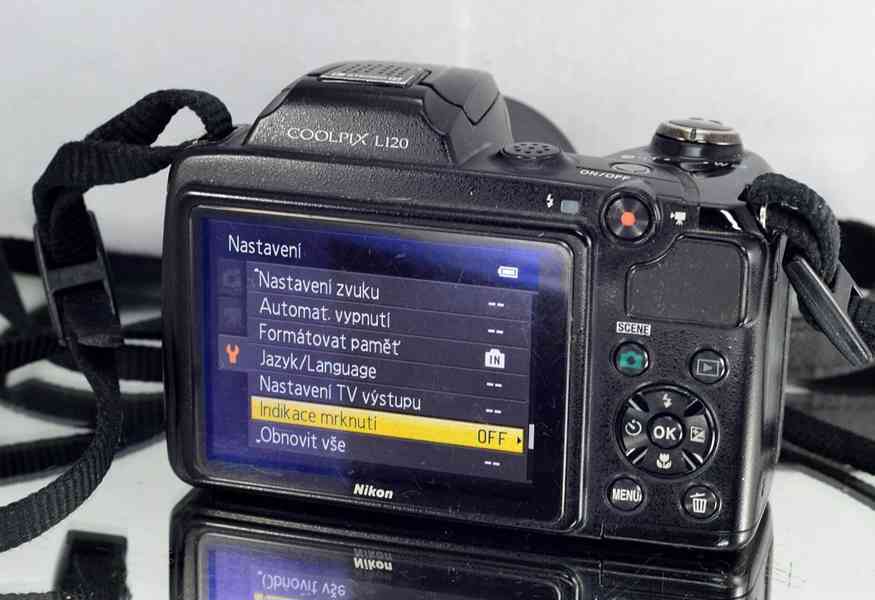Nikon CoolPix L120 *14,1 MPix CCD*21 x Op.ZOOM*HDV - foto 6