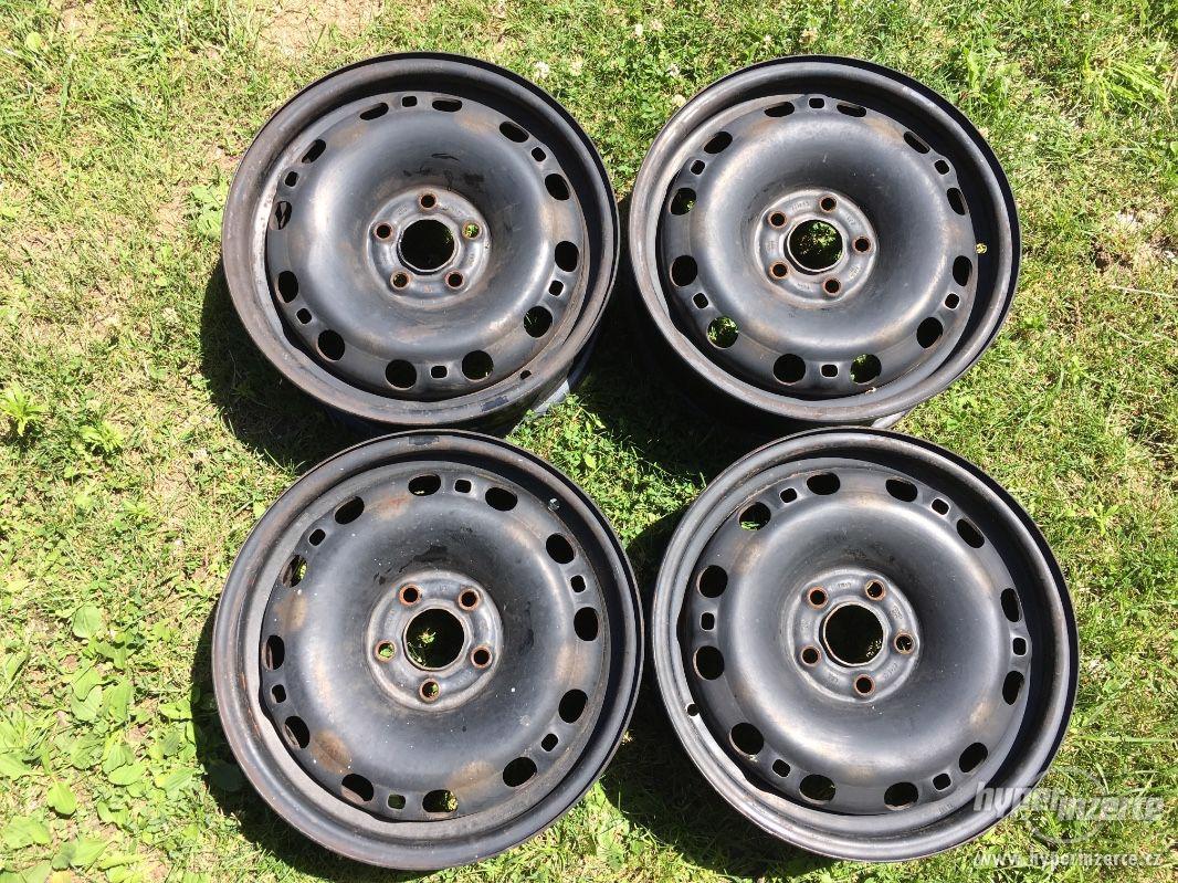 6Jx15 5x100 15 ET43 plechové disky VW škoda seat - bazar - Hyperinzerce.cz