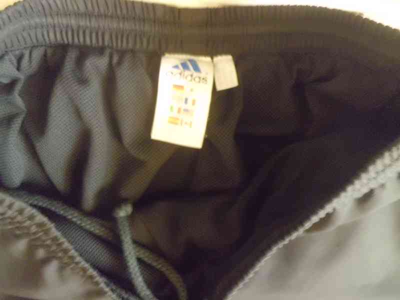 ADIDAS 1x použité volnočasové kalhoty USA L /pas 70-78cm - foto 3