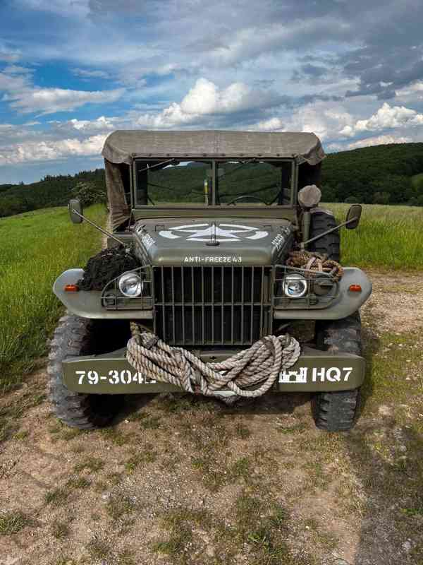 Dodge WC 51  US Army 1943 benzín 62kw - foto 4