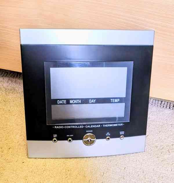 Větší meteostanice s budíkem. TOP stav ! Zánovní !  - foto 3