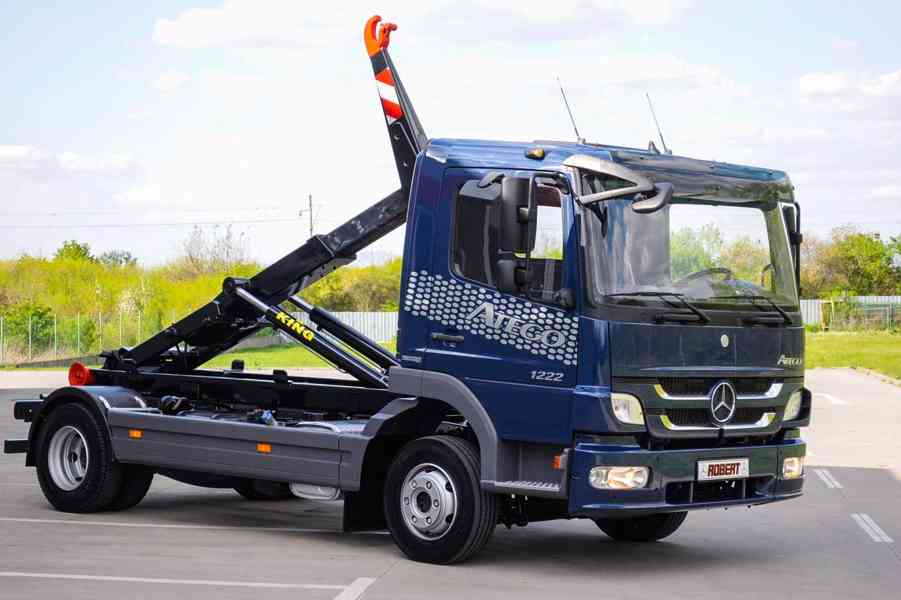 MERCEDES-BENZ ATEGO 1222 - NOVÝ HÁKOVÝ NOSIČ KONTEJNERŮ - foto 79