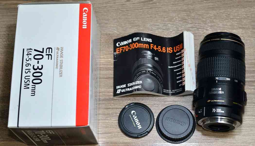 Canon EF 70-300mm F/4-5.6 IS USM **F.F. TELE-ZOOM - foto 3