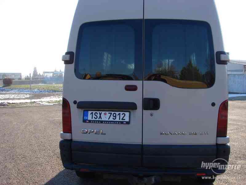 Opel Movano 2.8 DTI (9 MÍST) - foto 4