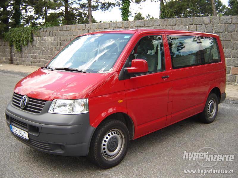 VW TRANSPORTER T5 1,9 TDI , KLIMA ,9 míst - foto 1