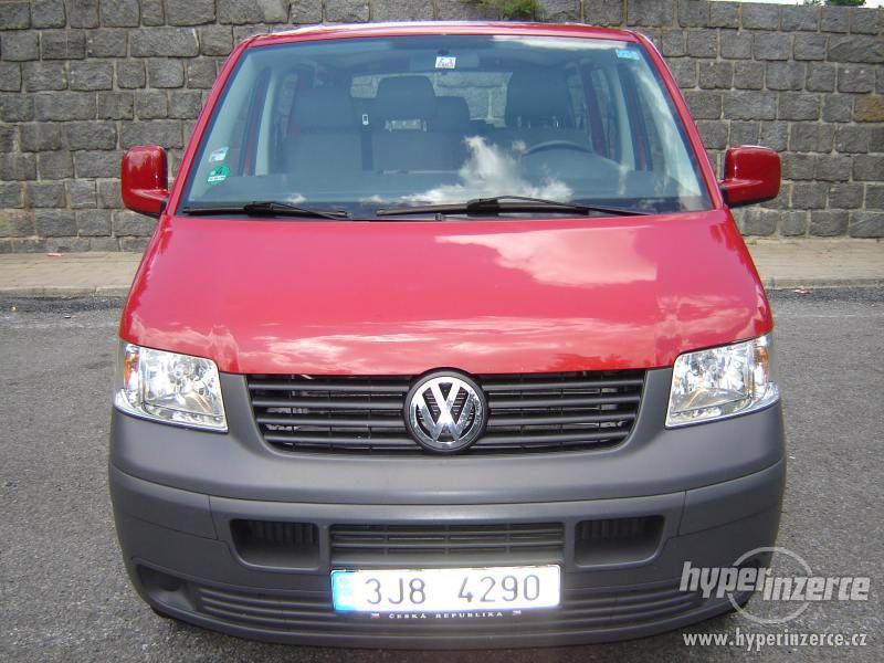 VW TRANSPORTER T5 1,9 TDI , KLIMA ,9 míst - foto 3
