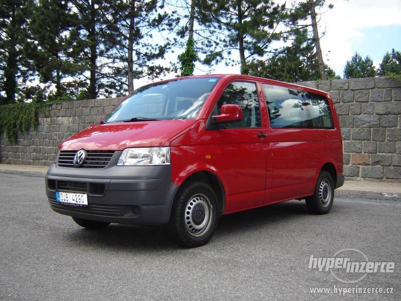 VW TRANSPORTER T5 1,9 TDI , KLIMA ,9 míst - foto 10