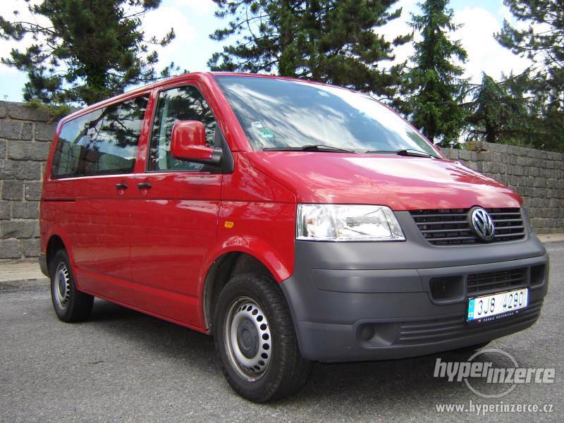 VW TRANSPORTER T5 1,9 TDI , KLIMA ,9 míst - foto 11