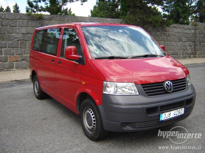 VW TRANSPORTER T5 1,9 TDI , KLIMA ,9 míst - foto 12